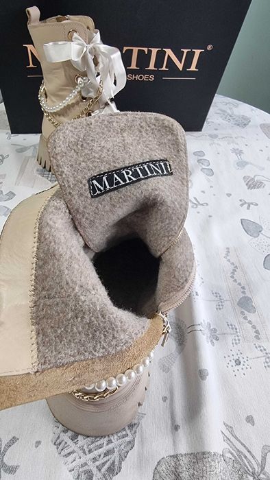 Ръчно изработени боти МАРТИНИ, 37 номер