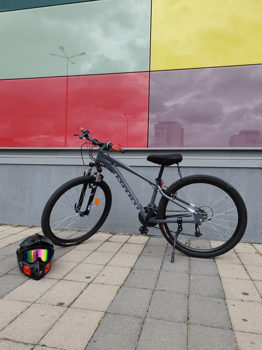 Bicicleta Rockrider MTB cu suspensie fata