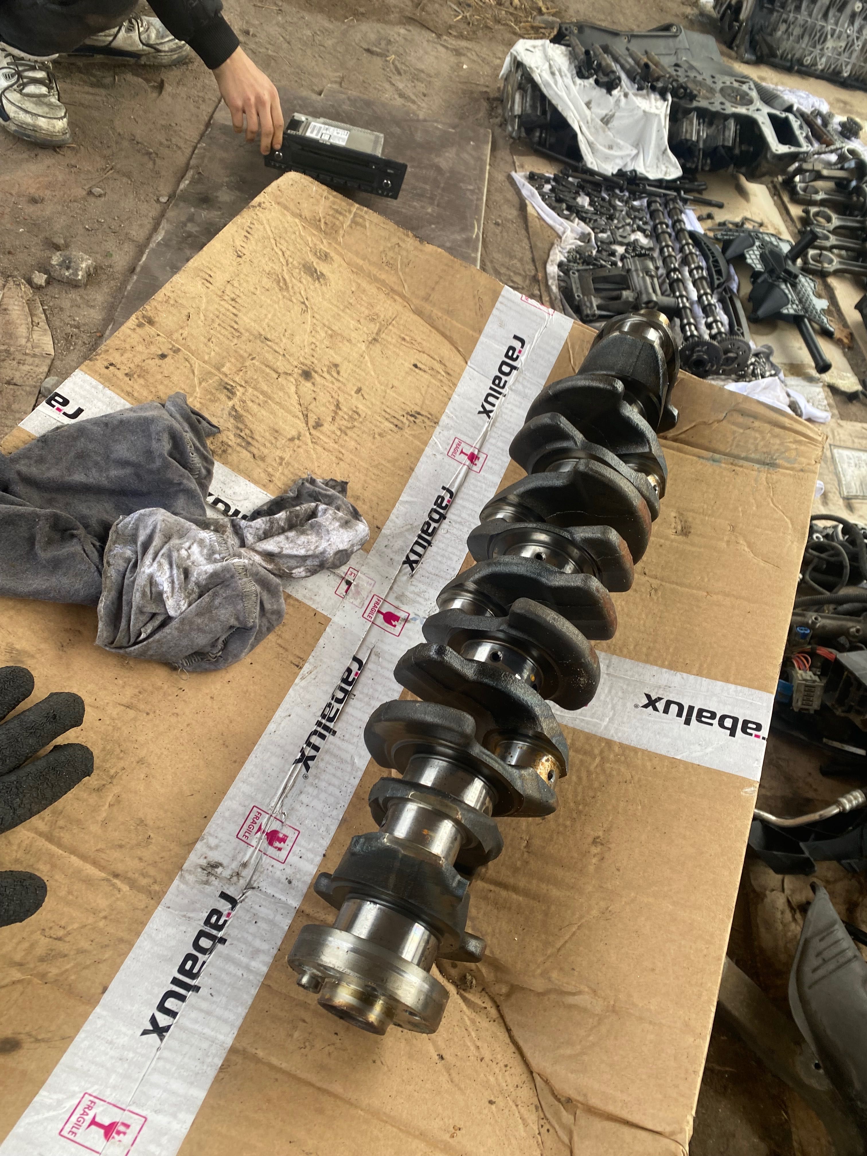 Колянов вал от bmw 231hp бмв 3.0d e90 e60 e63 m57 197кс 286кс