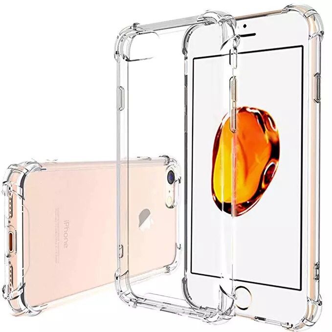 iPHONE 7 8 Plus  Husa/Bumper Case Ramforsata + Folie Sticla 22D Full