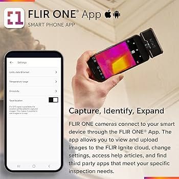 Профисионална термокамера Flir One Gen 3 Fot IOS