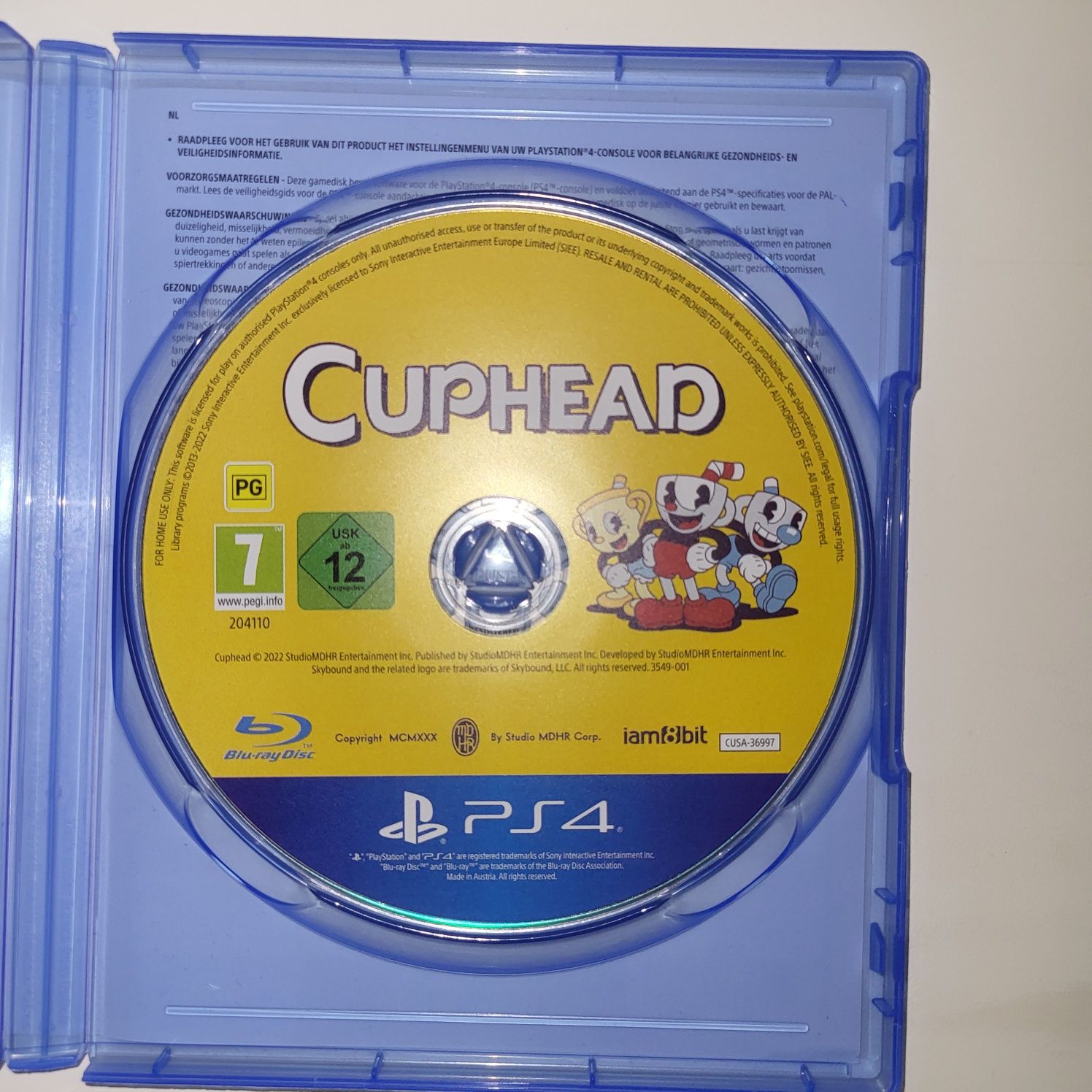Cuphead диск игра