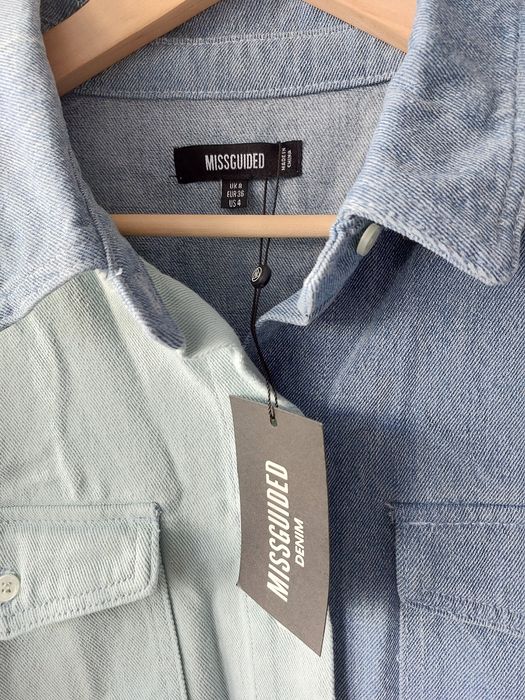 Jacheta camasa colorblock Missguided
