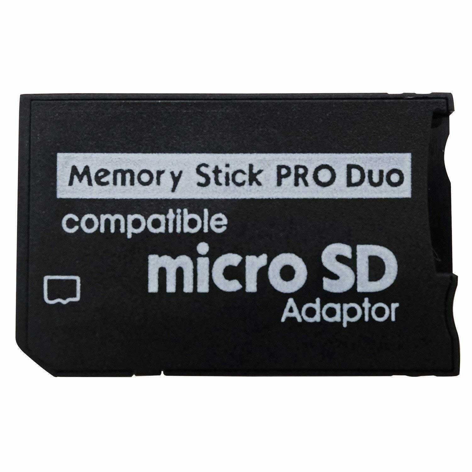 Адаптер переходник Memory Stick Pro Duo для карт памяти psp