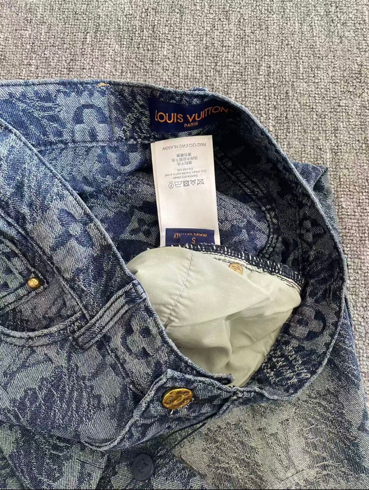 Blugi Louis Vuitton calitate originala