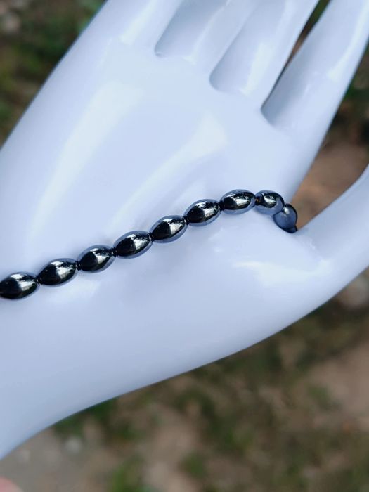 Rozariu (Tasbih) cu margele de hematit natural