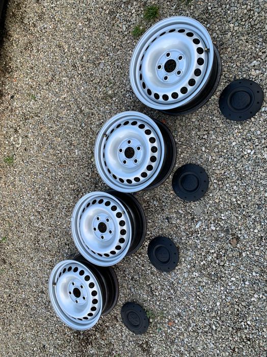 Jante tabla/otel VW TRANSPORTER_6x1/2 J x 16 H2/ET 51_5x120 + Capace