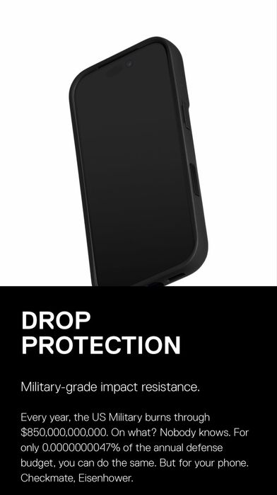 Dbrand Iphone 17 pro case. Калъф с протектор за камерата