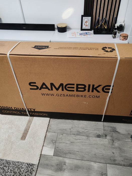 Bicicleta electrica samebike cy20 Se poate asigura transportul