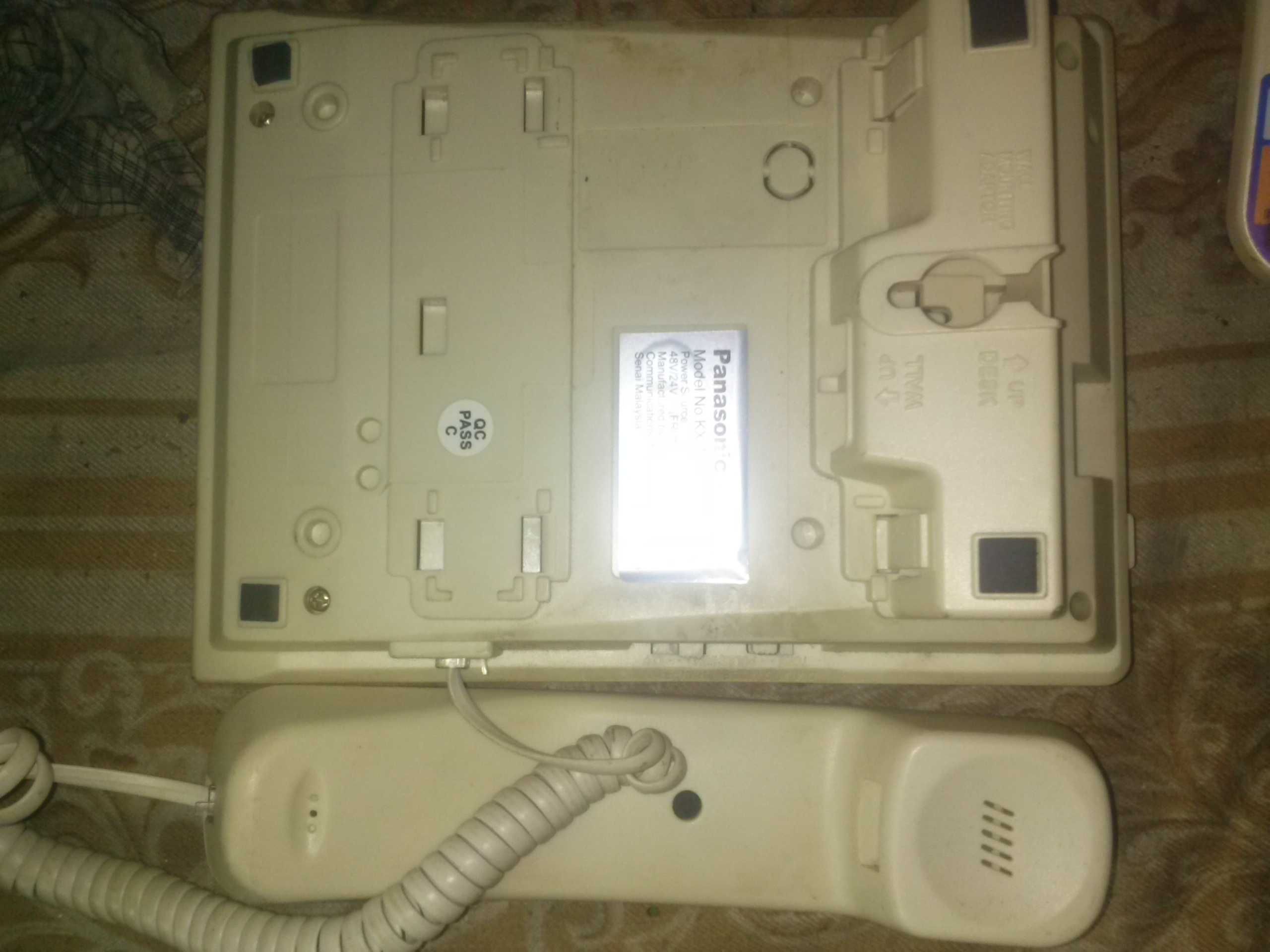 Телефон Panasonic проводной, домашний, стационарный