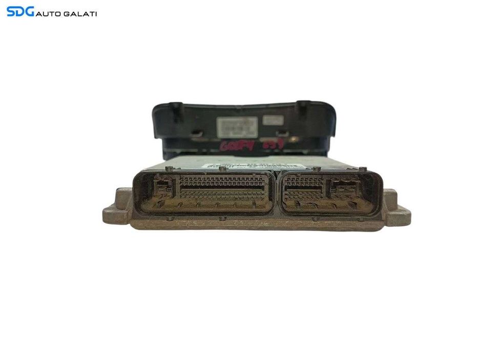 Kit Pornire ECU Calculator Motor Ceas Ceasuri Bord Cheie Cheie CIP Imobilizator Volkswagen Golf 4 1.6 Benzina 1998 - 2005 Cod 1J5920826G 036906013D 0261S01004 [L7076] [L7077]