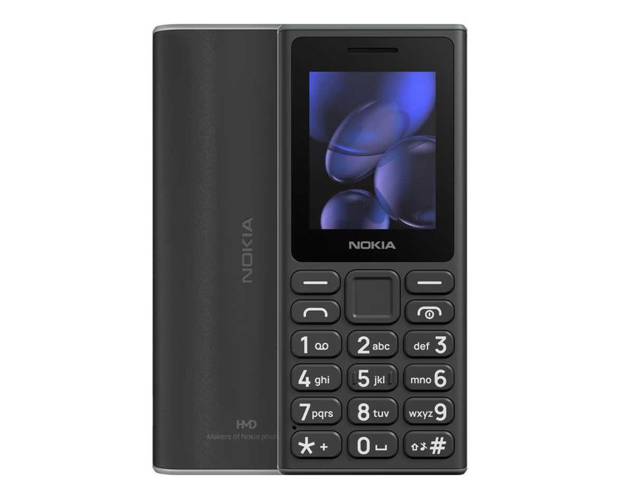 Telefon mobil Nokia 105 (2024), Dual SIM, Black