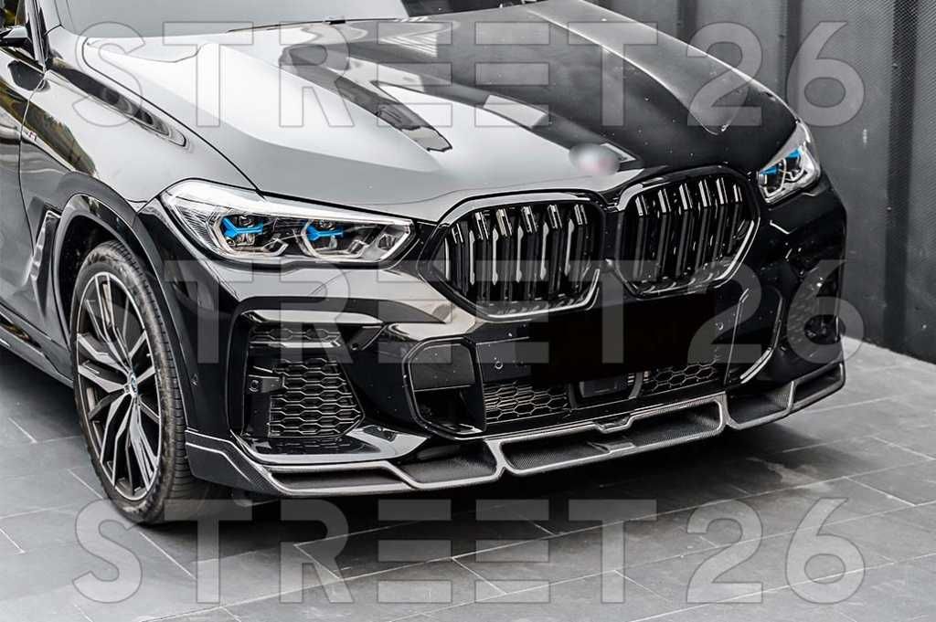Grila Dubla BMW X6 G06 (2019-2023) M Design Negru Lucios