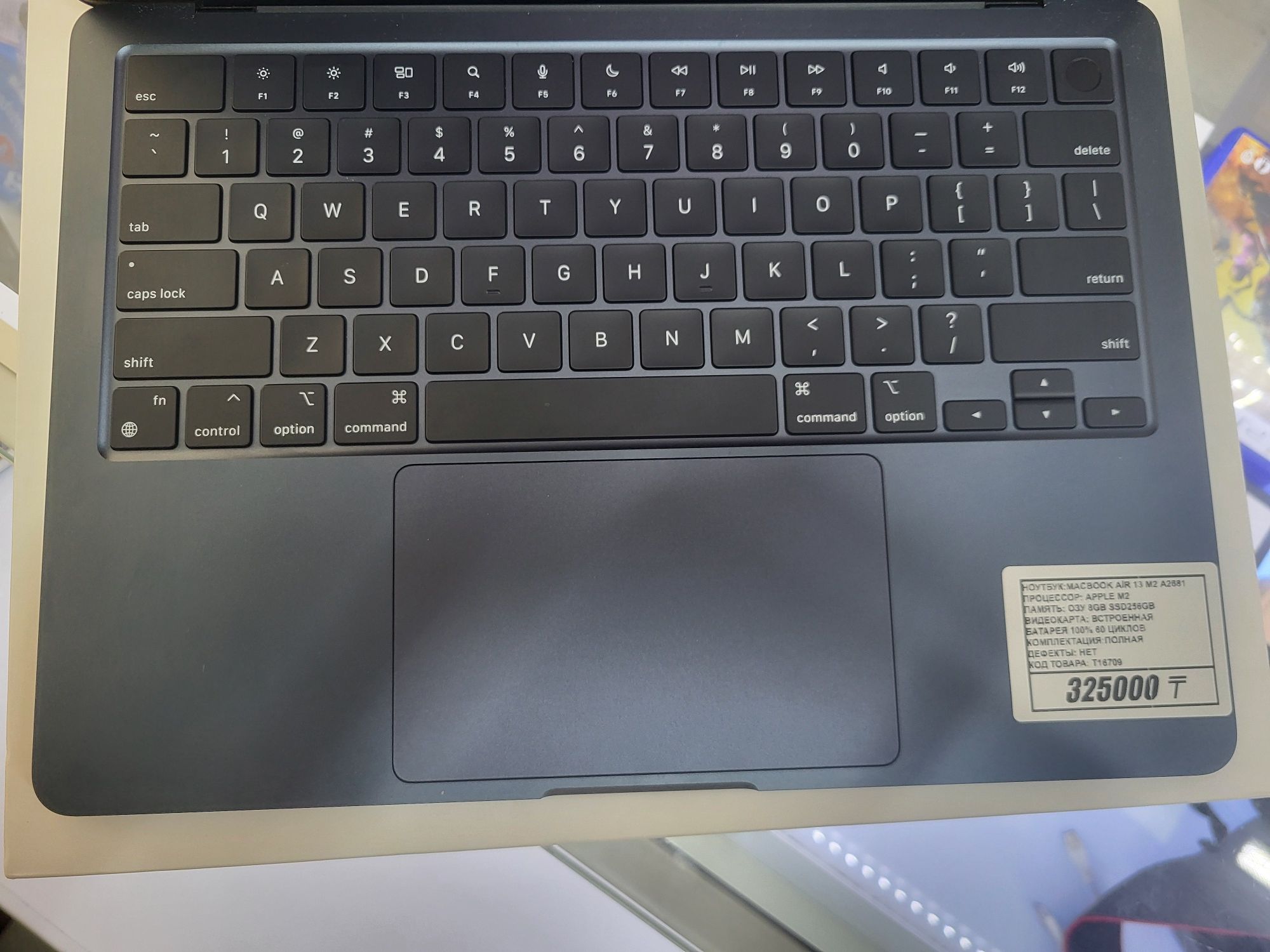 Macbook Air 13 M2 A2681 аккумулятор 100% 60 циклов