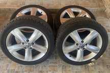 Jante R17 Originale Volkswagen Anvelope 235/45 Noi vara