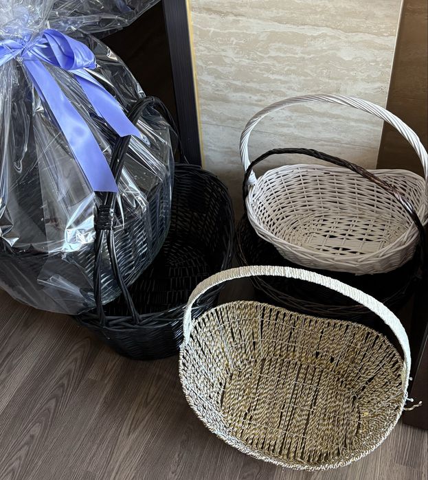 Новые корзины разных размеров