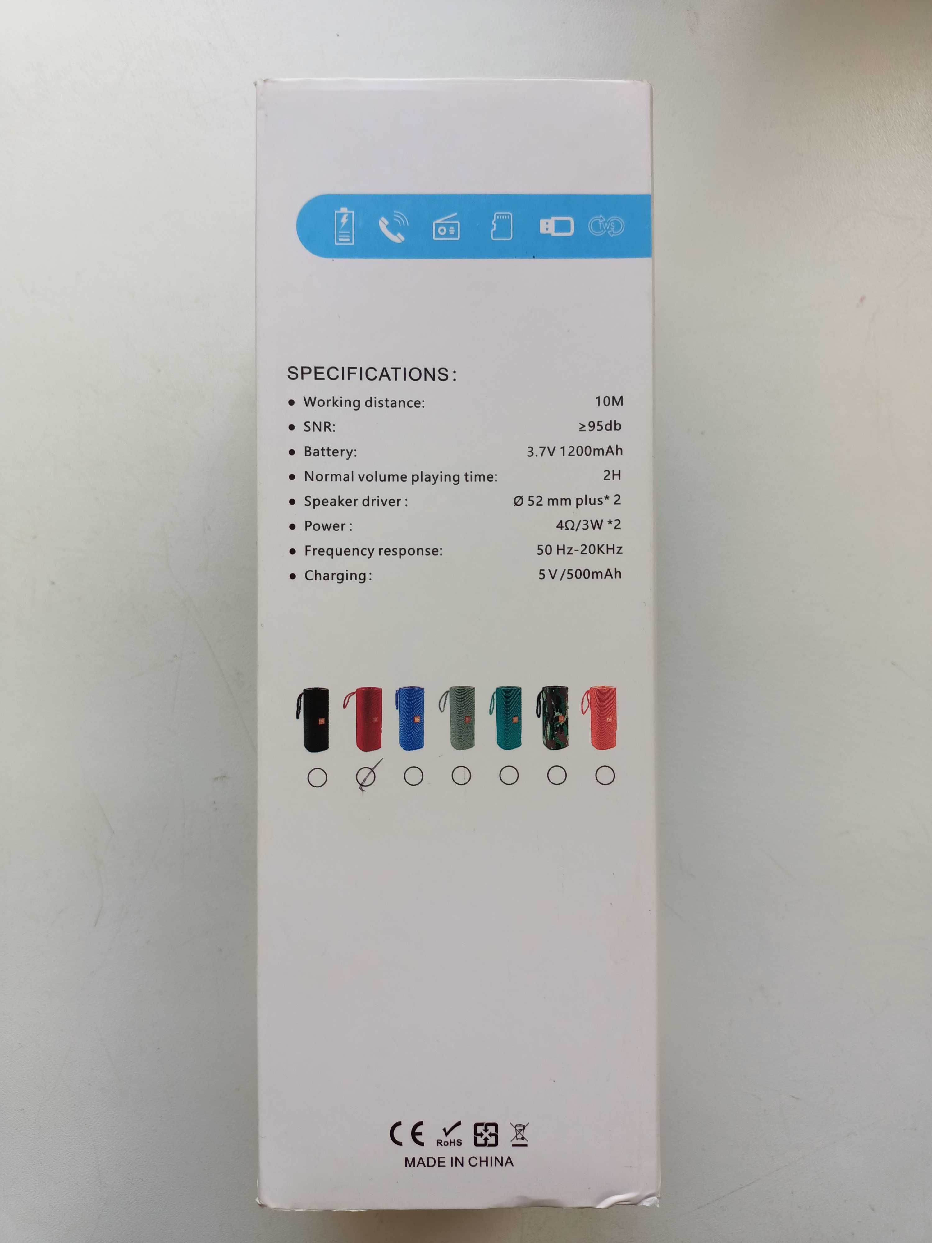 T&G PORTABLE Wireless Speaker TG531