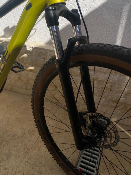 Bicicleta Cube Analog Flashlime Black 2023 1x12