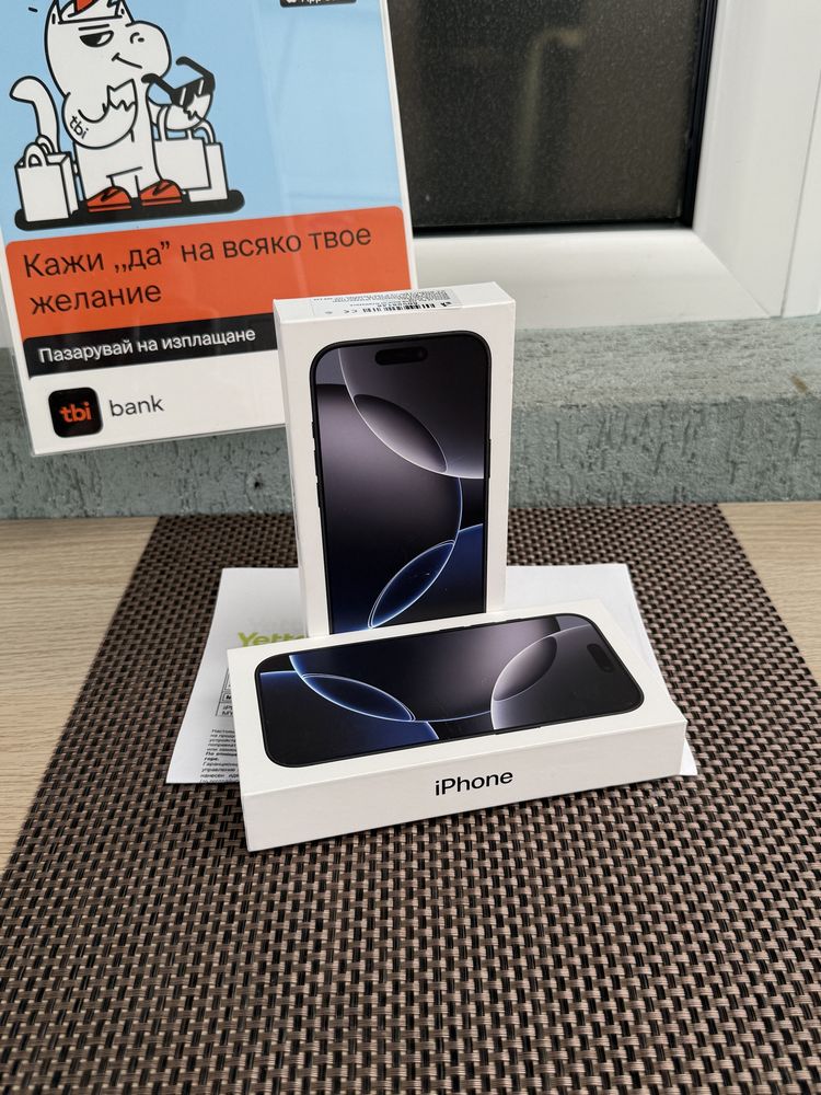 НОВИ!36М 256Gb ЛИЗИНГ/ iPhone 16 Pro Black Titanium