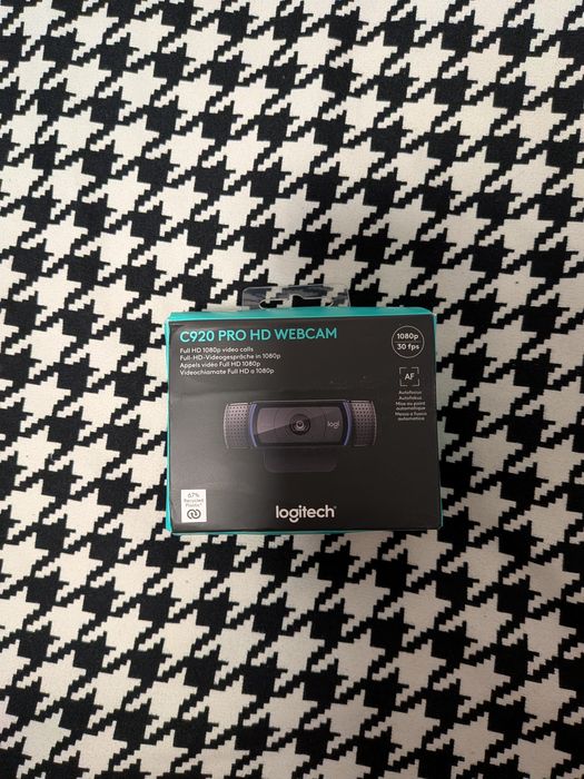 Camera Web Logitech C920 HD Pro, Full HD 1080P, Neagră, USB