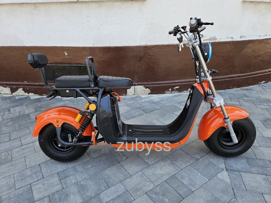 Scuter Electric Citycoco Smarda 1500W fara permis  25-45km/h