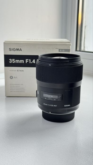Продам объектив Sigma 35/1,4 DG Art для Nikon