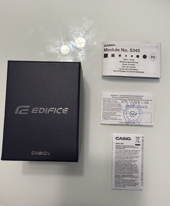 CASIO Edifice -EFR-526D-3A