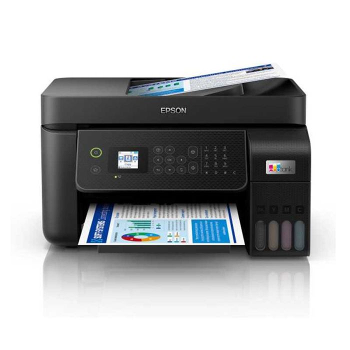 Принтер Epson L5290 — МФУ с Wi-Fi, автоподачей и факсом,  СНПЧ