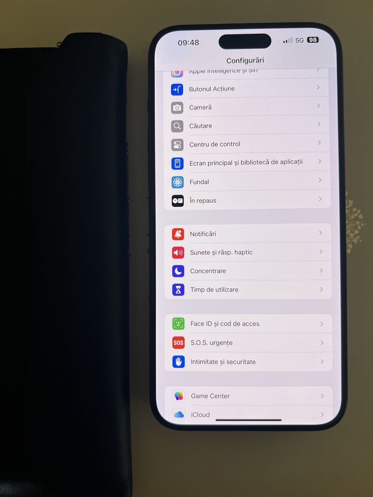 Vand / Schimb iPhone 15 Pro Max Titanium Black 512 Gb