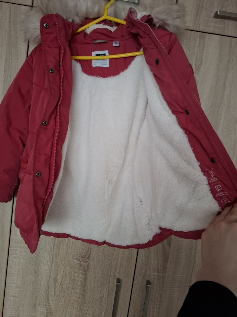 Яке за момиче 128см