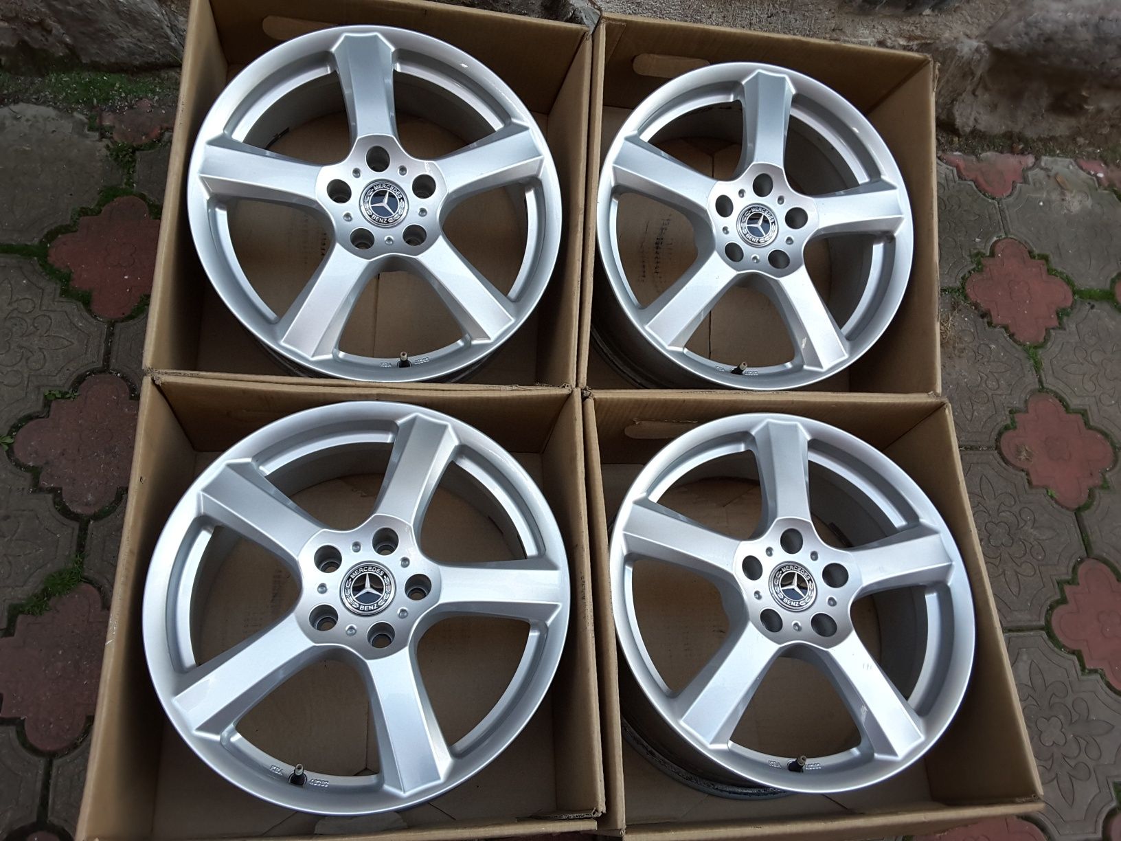 jante aliaj 17; 5x112; Mercedes C, V class, w204,w205, Vito w447, GLK