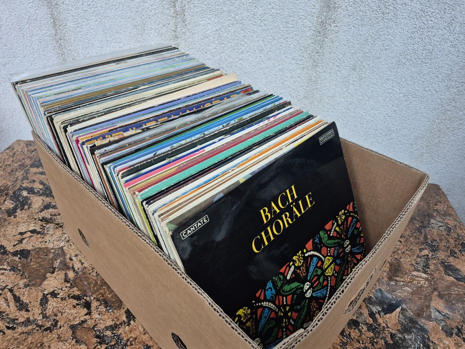 Vând 150 Discuri Vinil colectie muzica clasica mixta