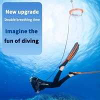 Snorkel subacvatic + Costum de neopren acoperit cu titan
