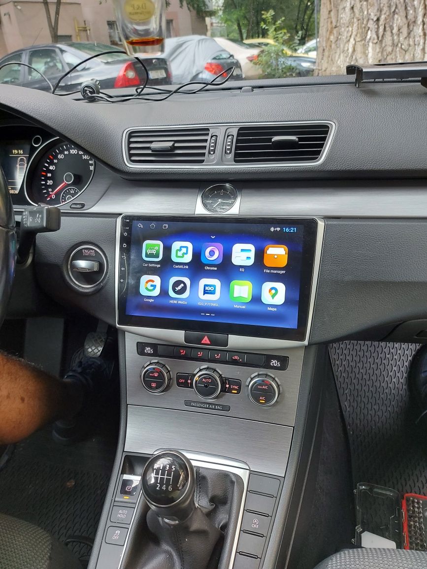 Navigatie Android Passat Waze YouTube WiFi Internet GPS USB