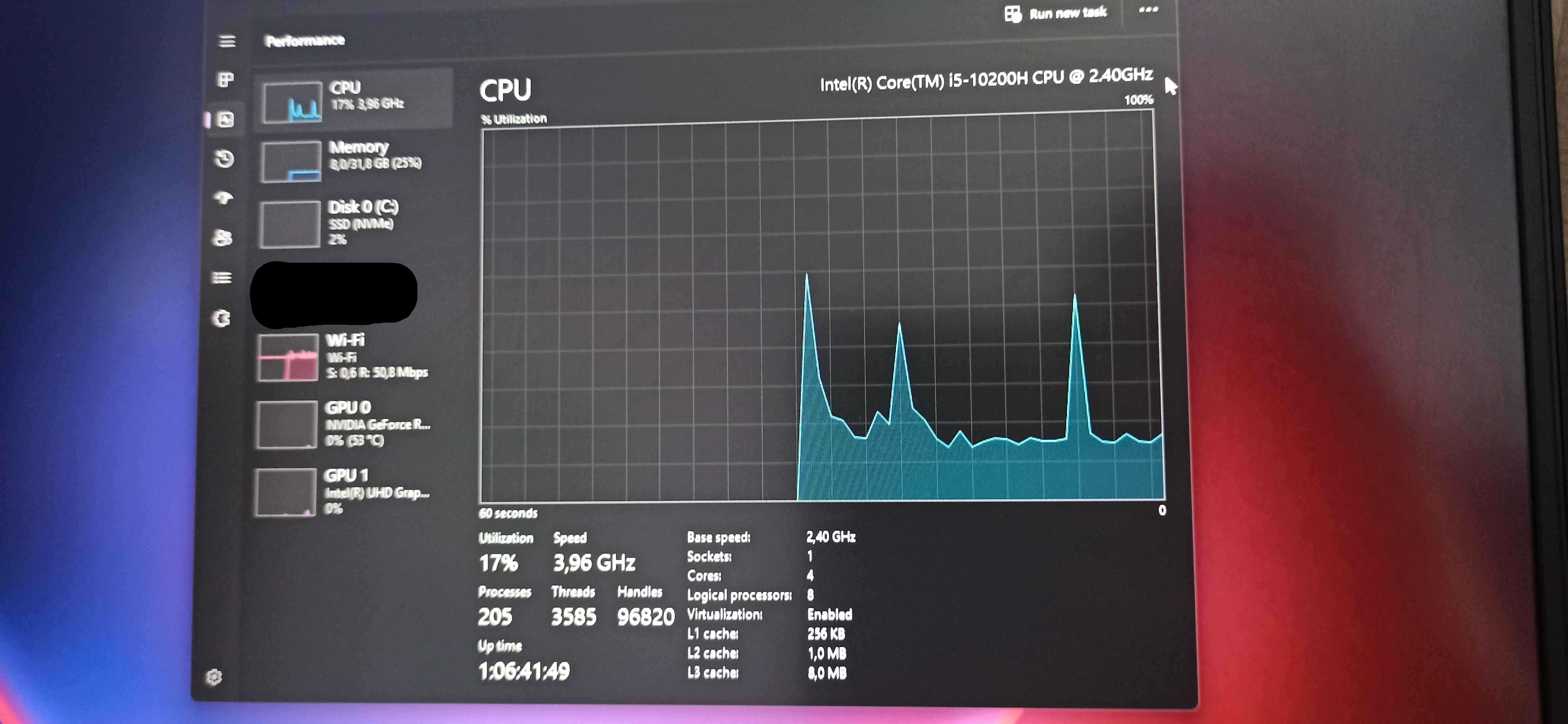 MSI лаптоп RTX 3060