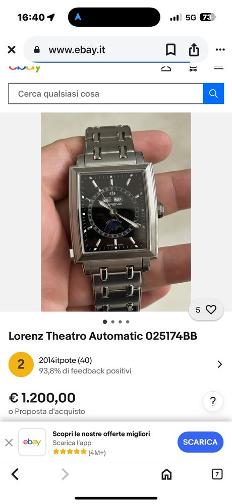 Часовник lorenz theatro