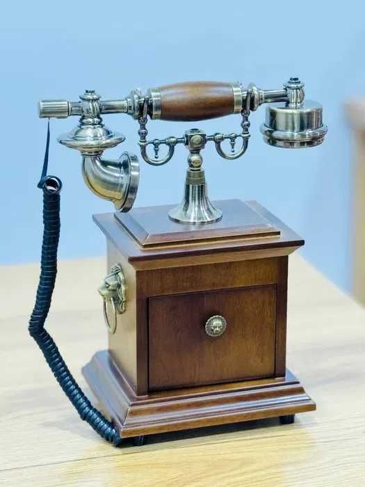 декоративный телефон в антикварном стиле