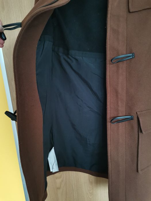 Palton/Jacheta cu gluga Mango Man XS, Lana