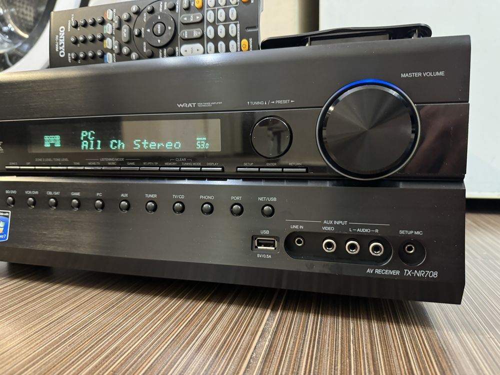 Като нов Onkyo TX-NR708