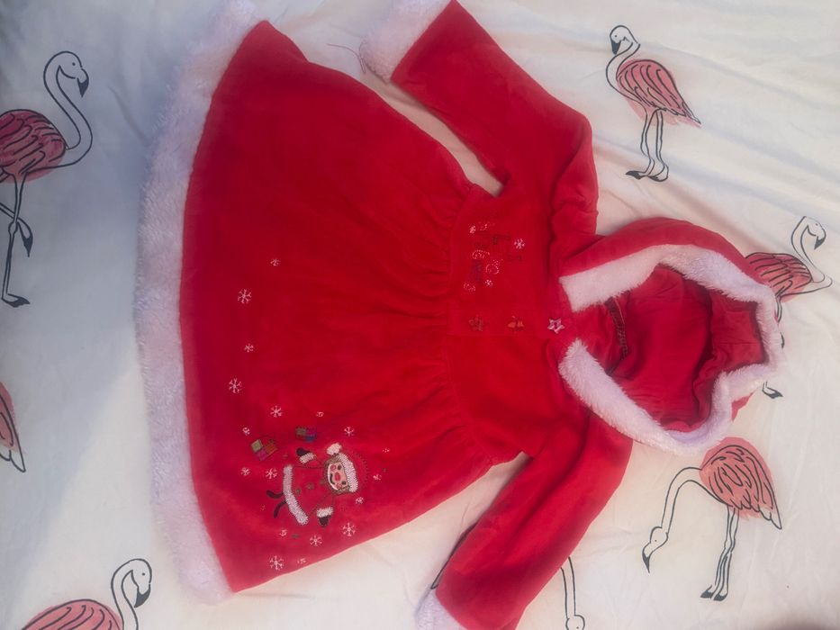 Коледни дрешки 6-9мес