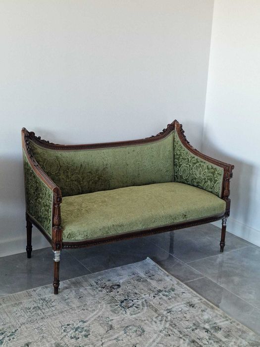 Canapea vintage,  2 pers.