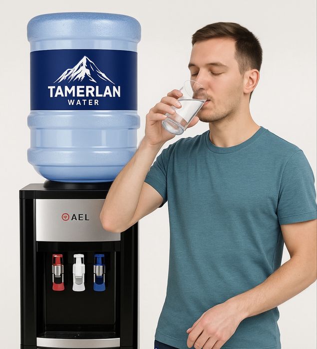 Вода 19 л — доставка за день ! От 1000 тг доставка воды