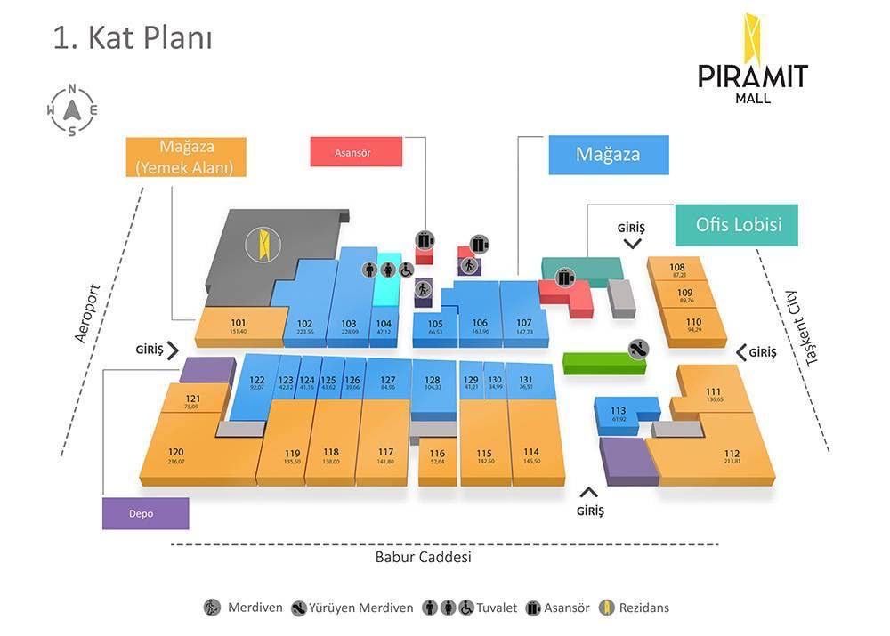 Коммерческое помещение, ТРЦ PIRAMIT MALL