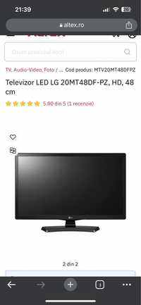 Vând TV LG, 48 cm