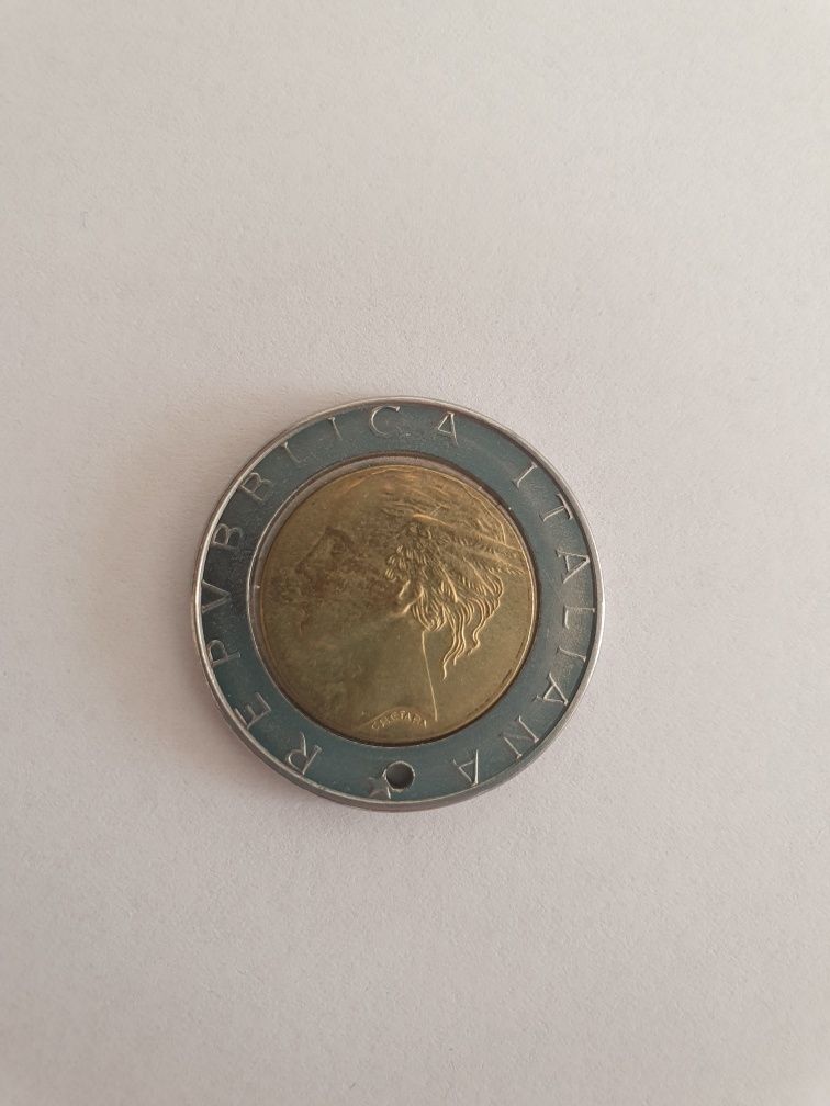 Moneda Repvbblica Italiana L. 500 anul 1983