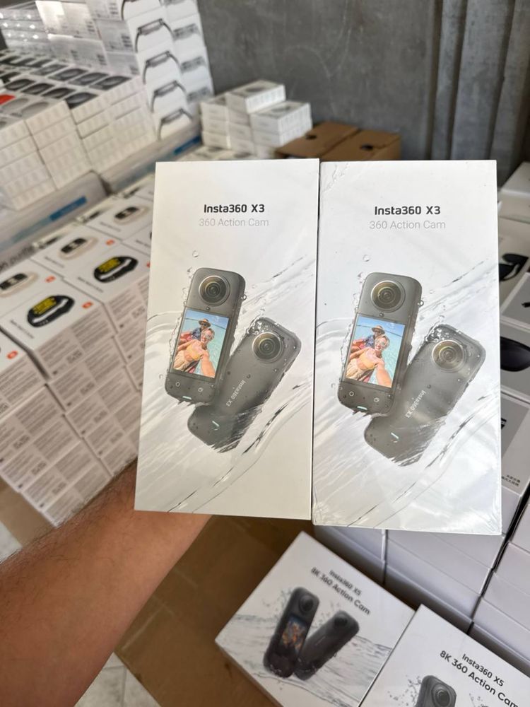Action camera insta 360 X3.Insta 360 X4.Insta 360 X5 camera