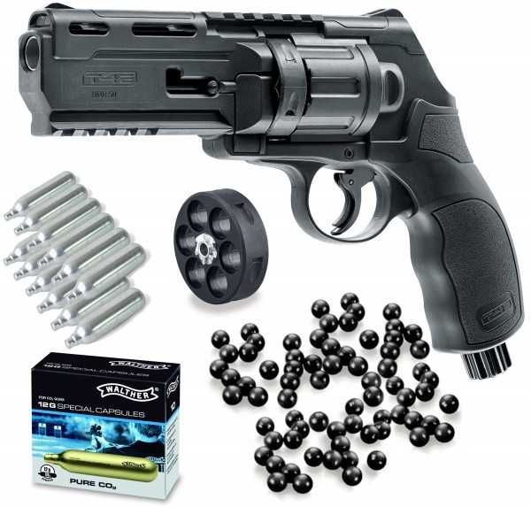 PISTOL UNICAT! (Revolver Cu Bile De Cauciuc) 50MM ~25J !!~ Airsoft Co2