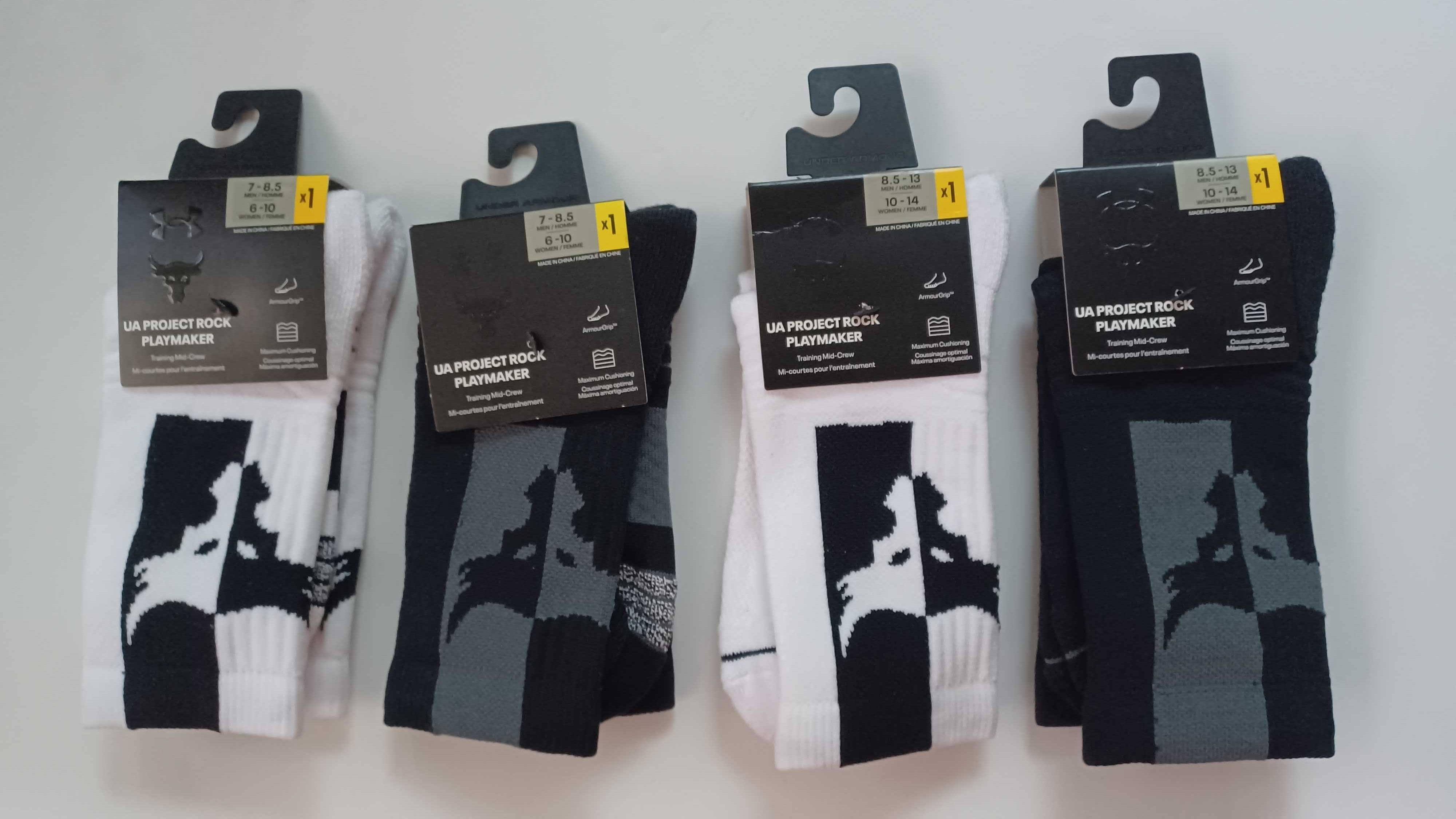 Under Armour Project Rock  мъжки чифт  чорапи 10 модела от Сащ