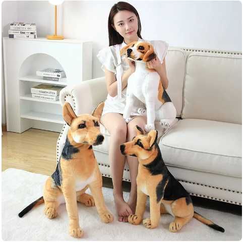 Реалистично Плюшено куче Немска овчарка, Гонче, Далматинец, Ротвайлер