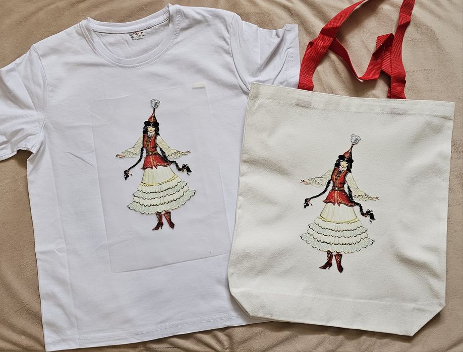 Ручная работает. Плотермен, дтф принтермен футболкаларға сурет саламын